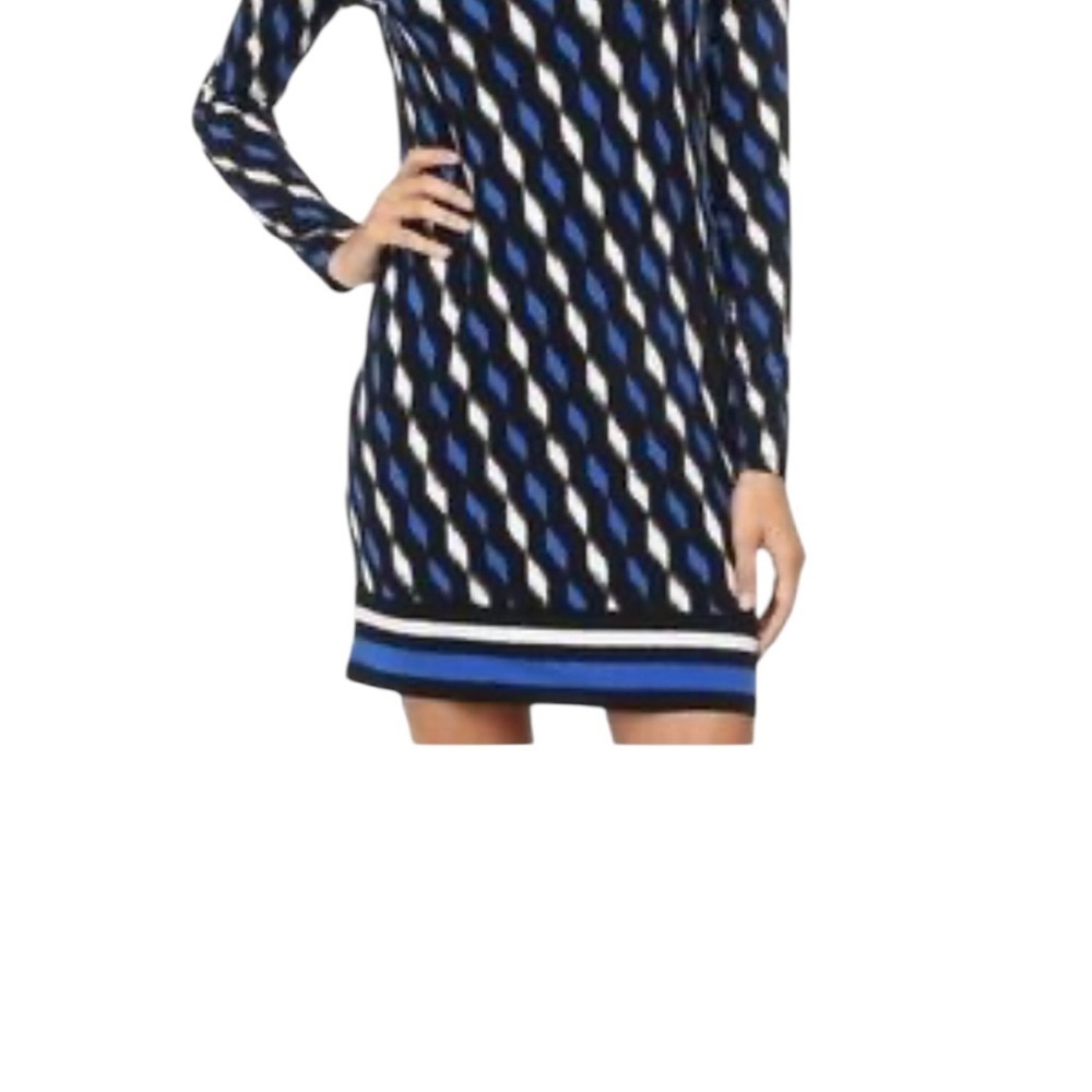🔥 Host Pick 🔥 NWT Michael Kors Amalfi dress geometric print size medium petite - Picture 7 of 13